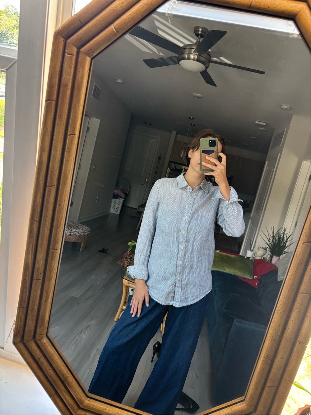 Quince Linen Button-Down Shirt
